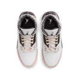 Air Jordan 3 Retro White Red Stardust (GS) Angle 1