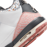 Air Jordan 3 Retro White Red Stardust (GS) Angle 5