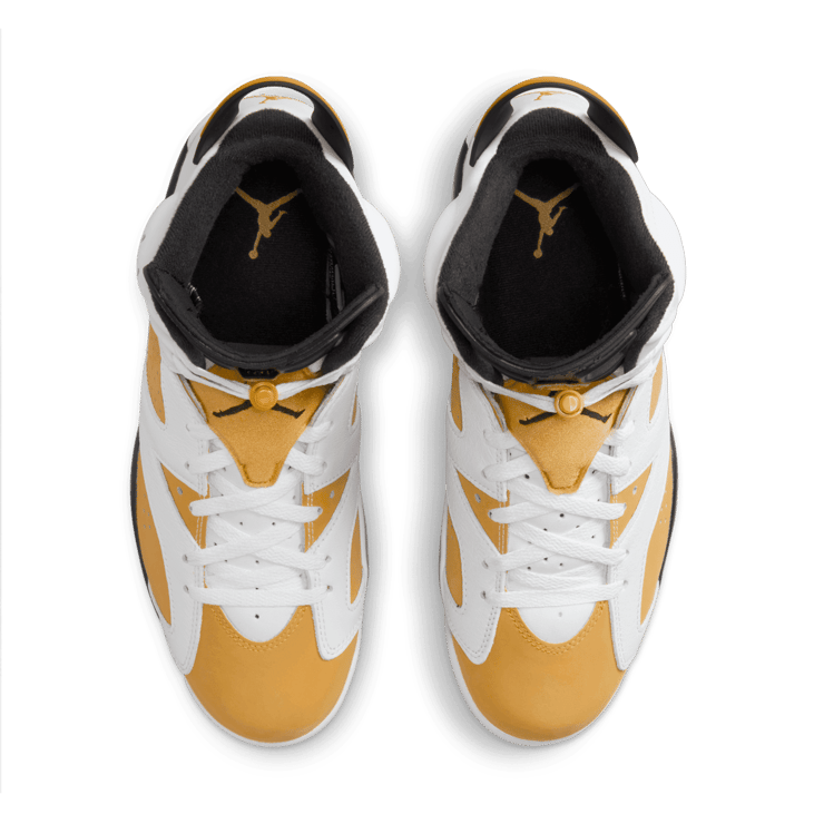 Black and yellow jordan 6 sale