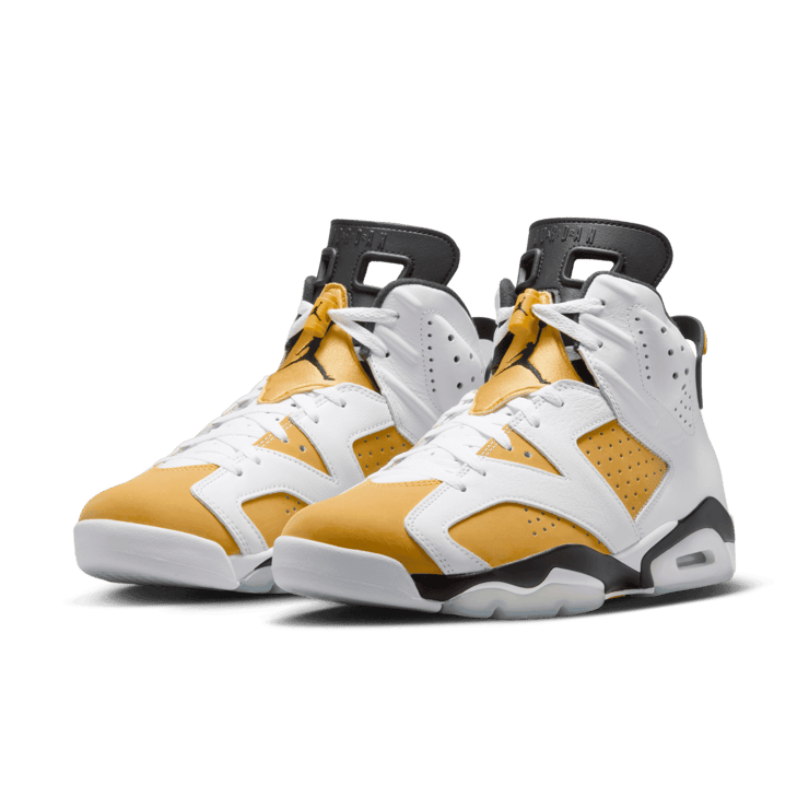 Black and yellow jordan 6 store
