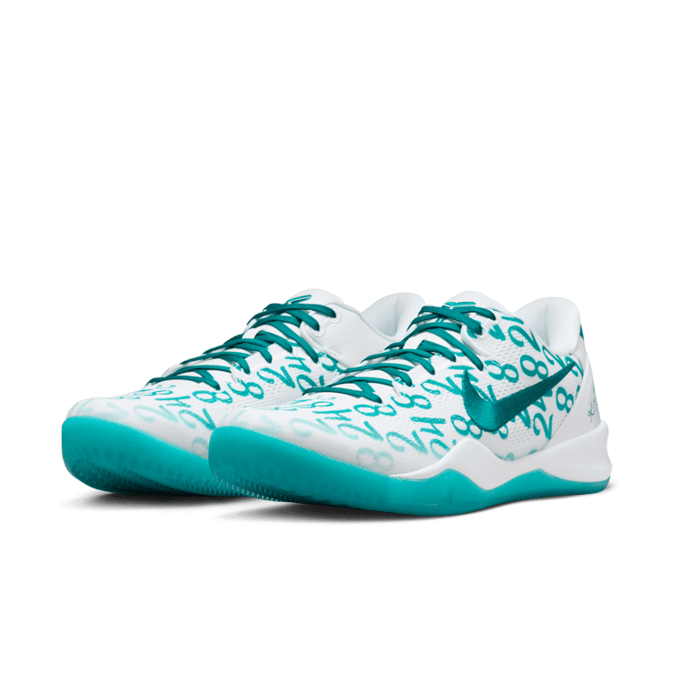 Nike Kobe 8 Protro Aqua Angle 2