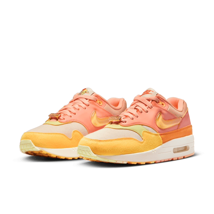 Nike Air Max 1 Puerto Rico Day Orange Frost Angle 2