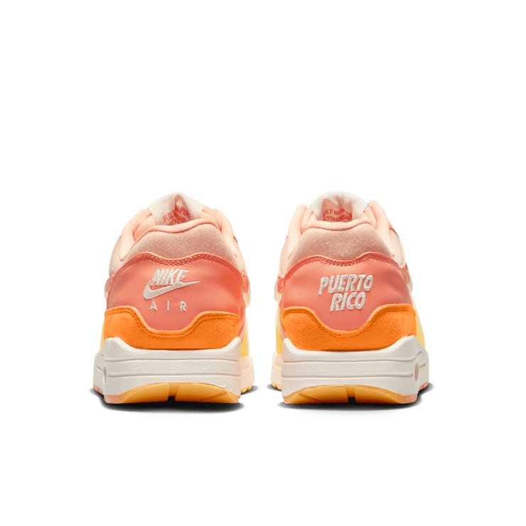 Nike Air Max 1 Puerto Rico Day Orange Frost Angle 3