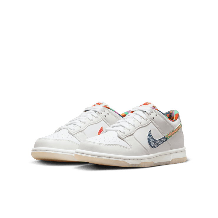 Nike Dunk Low Multi Paisley (GS) Angle 2