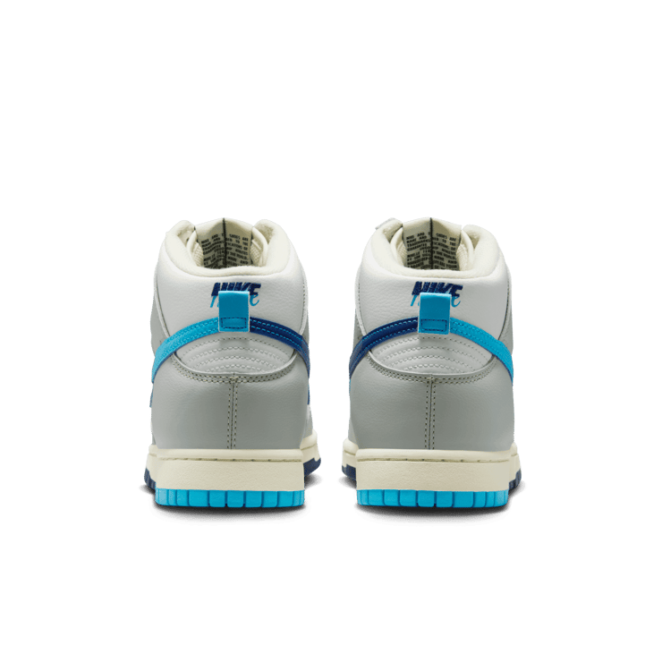 Nike Dunk High Split Summit White Baltic Blue Deep Royal Blue Angle 3