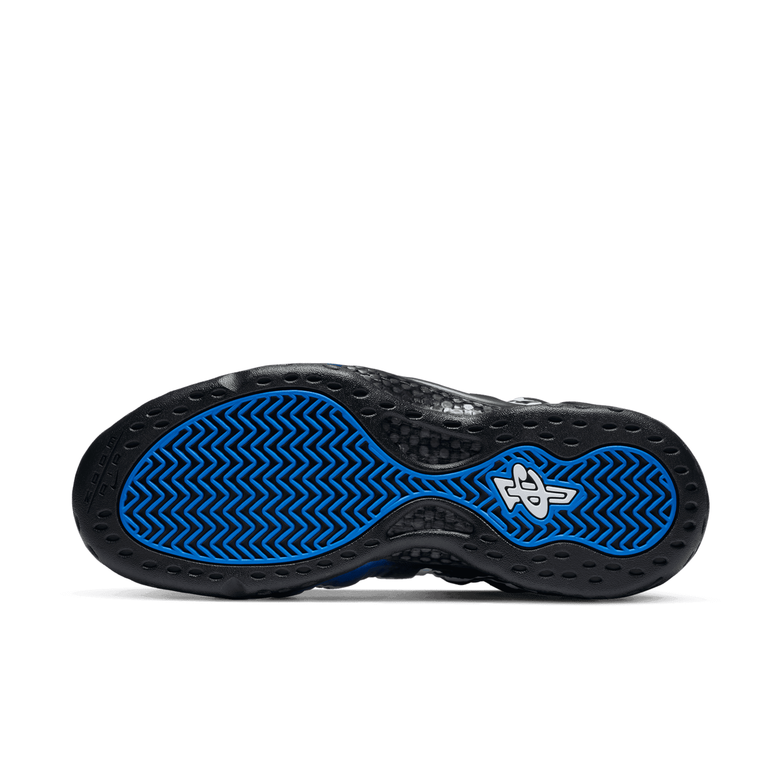 black and game royal foamposite