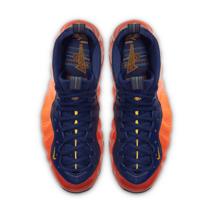 Nike Air Foamposite One Blue Void Rugged Orange Angle 1