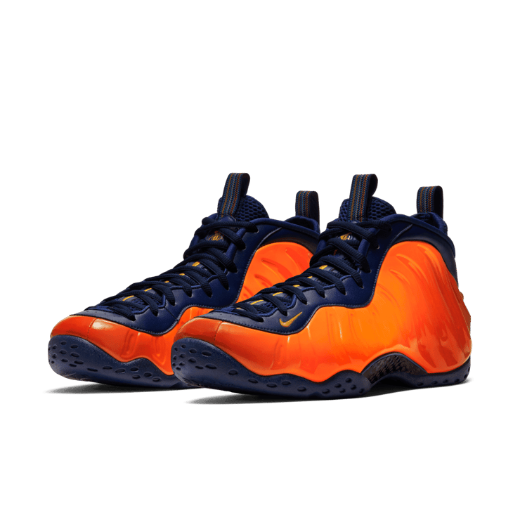 Nike Air Foamposite One Blue Void Rugged Orange Angle 2