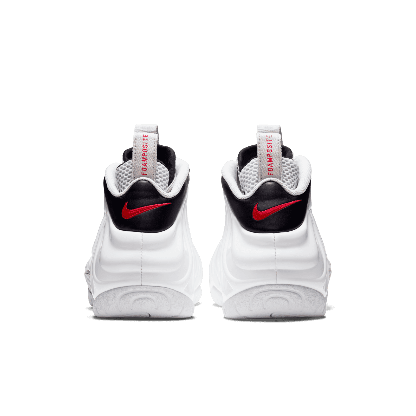 red and white foamposite 2020