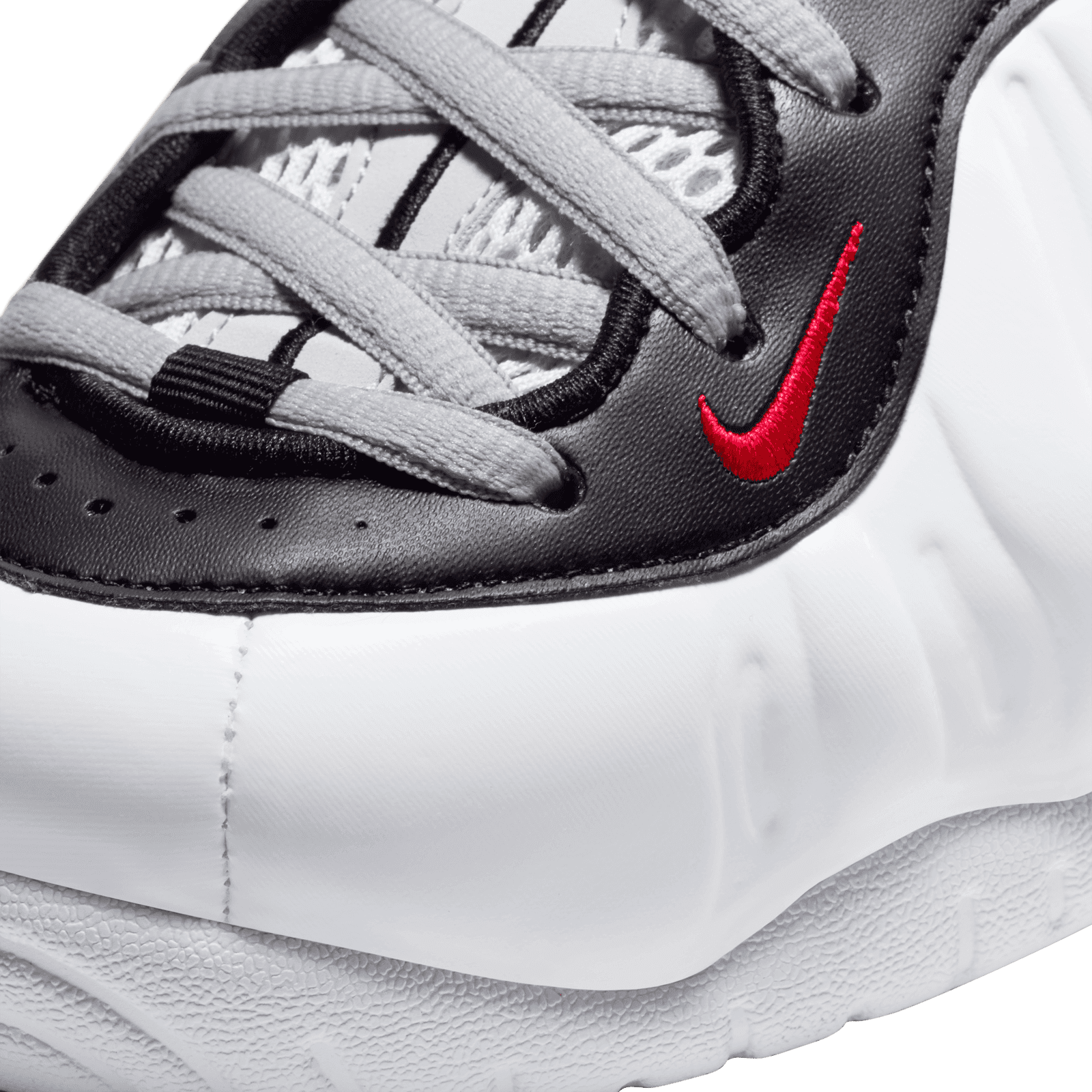 black red and white foamposites