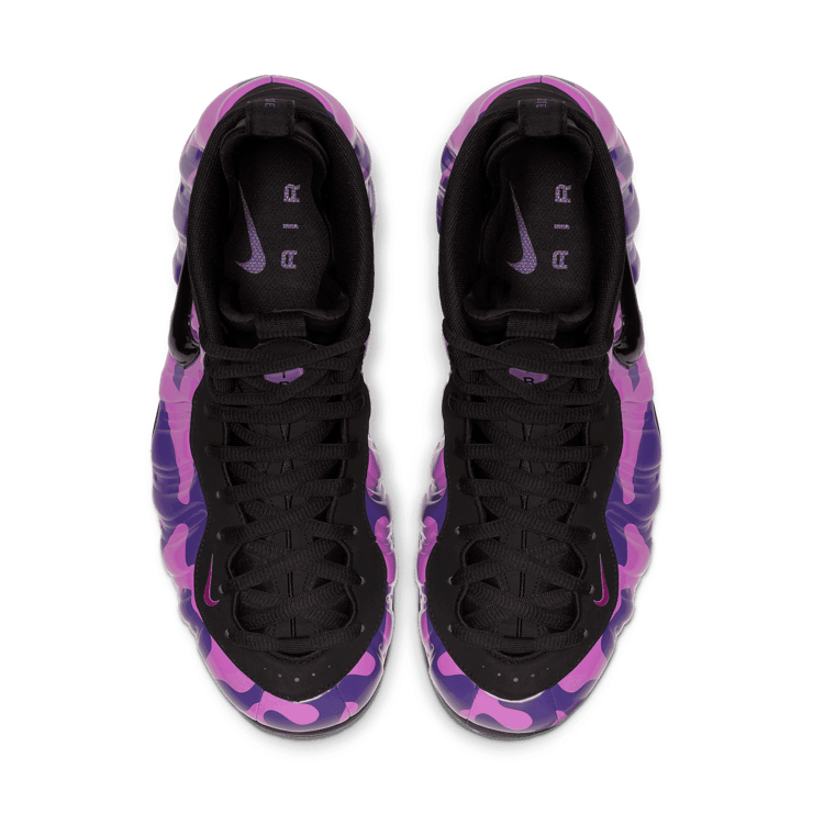 Nike Air Foamposite Pro Purple Camo Angle 1