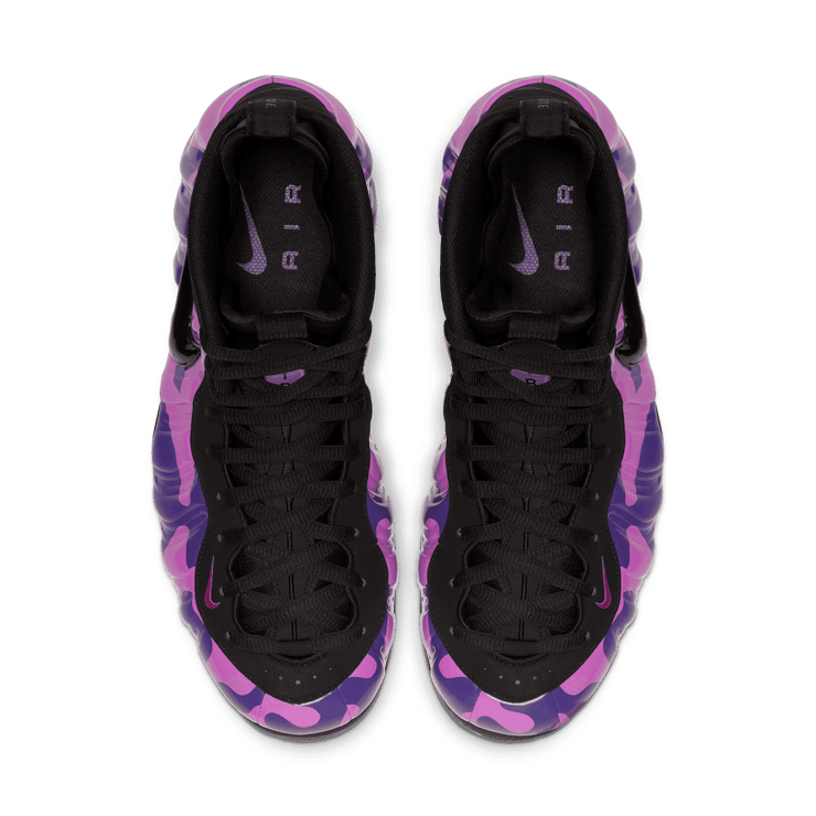 Nike Air Foamposite Pro Purple Camo Angle 1