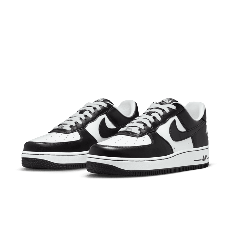 Nike Air Force 1 Low Terror Squad White Black Angle 2
