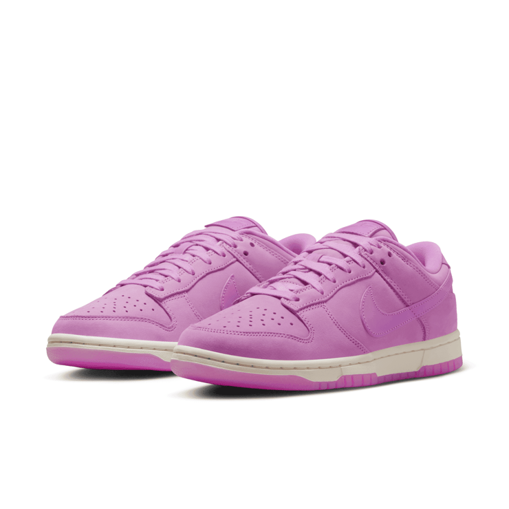 Nike Dunk Low Premium Rush Fuchsia (W) Angle 2