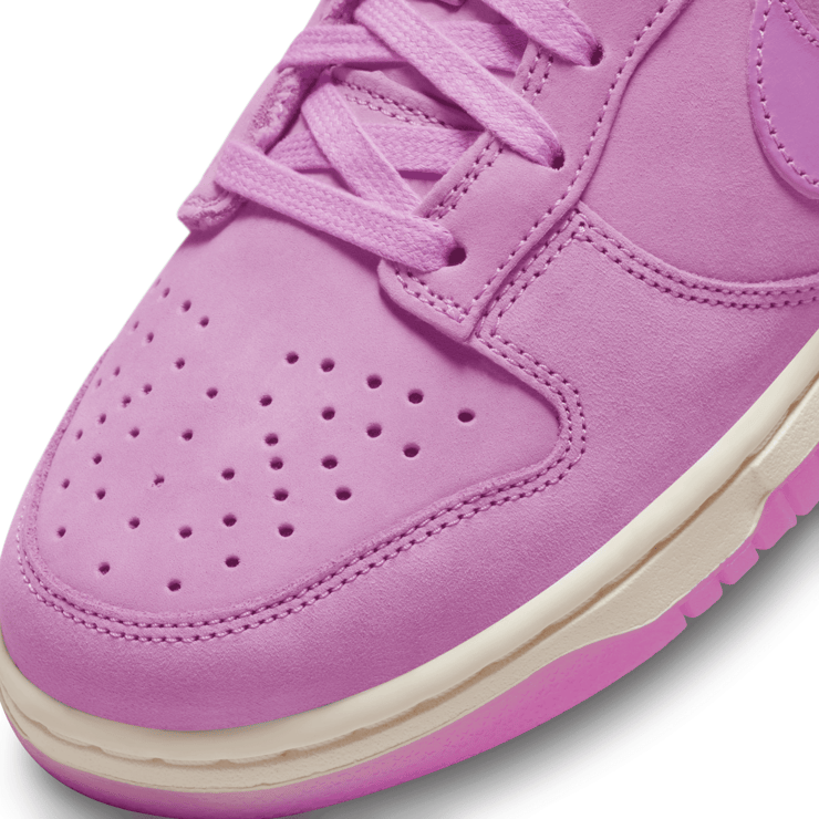 Nike Dunk Low Premium Rush Fuchsia (W) Angle 4
