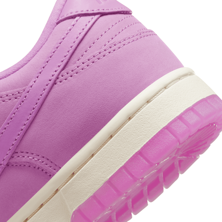 Nike Dunk Low Premium Rush Fuchsia (W) Angle 5