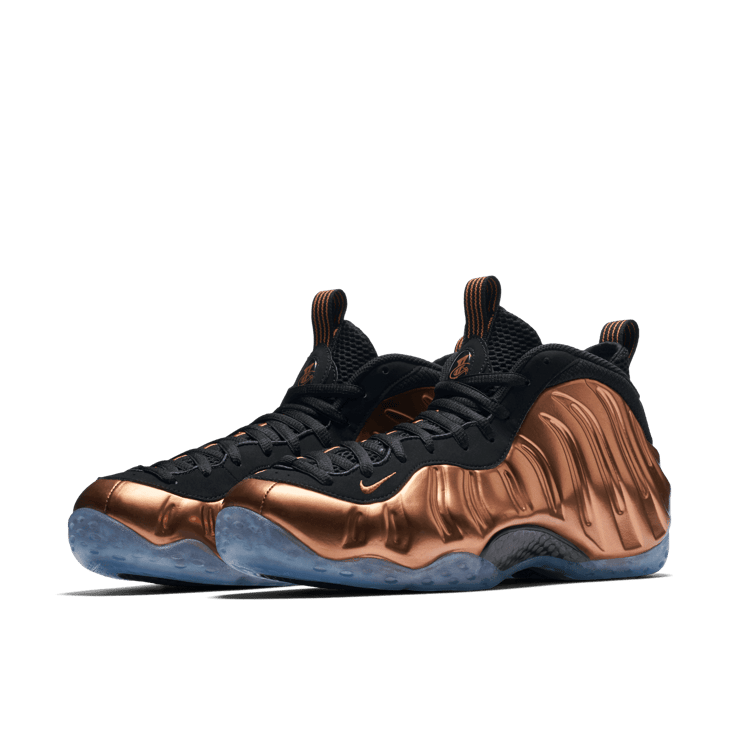 Nike Air Foamposite One Copper (2017) Angle 2