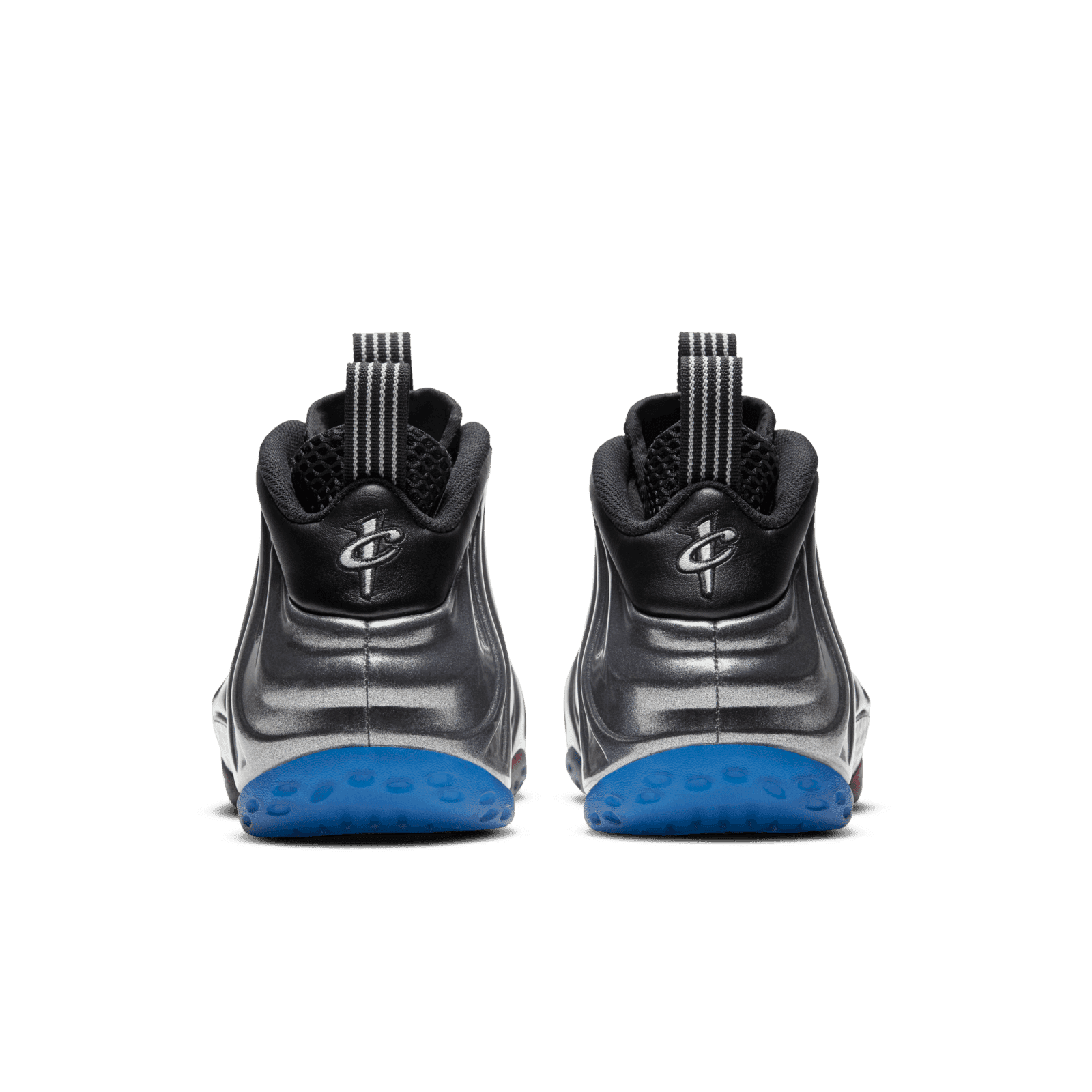 foamposite black team royal