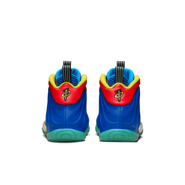 Nike Little Posite One Multi-Color Game Royal (GS) Angle 3