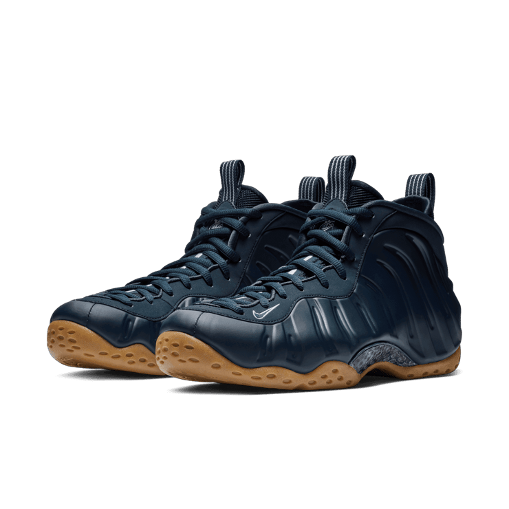 Nike Air Foamposite One Navy Gum Angle 2