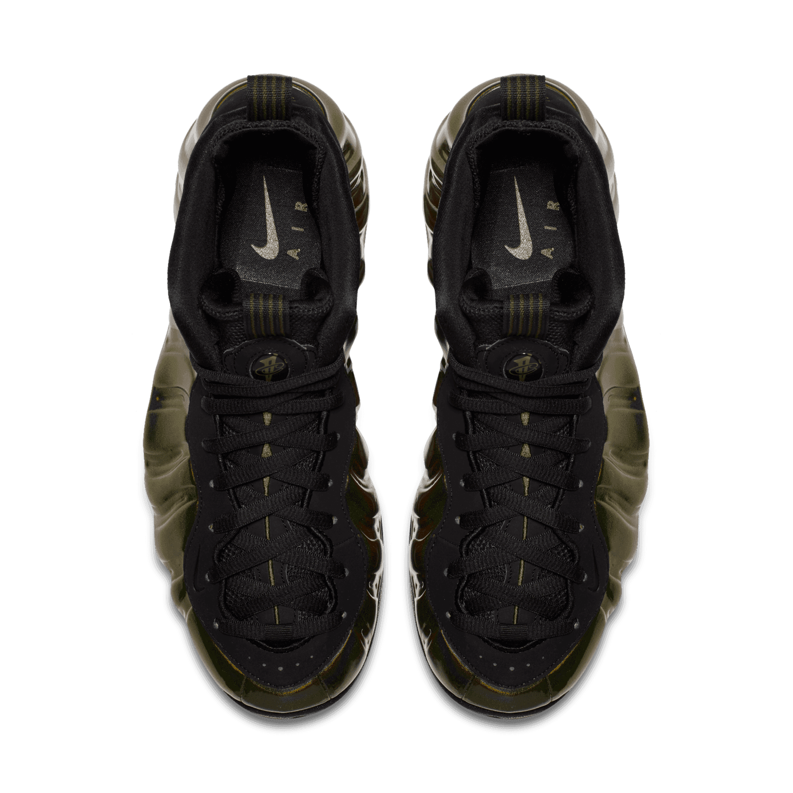 foamposite legion green on feet