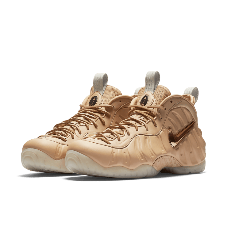 Nike Air Foamposite Pro Vachetta Tan Angle 2