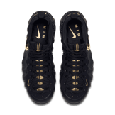 Nike Air Foamposite Pro Black Metallic Gold Angle 1