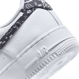 Nike Air Force 1 Low White Black Paisley (W) Angle 5
