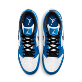 Air Jordan 1 Low TD Cleat White Black Royal (2023) Angle 1