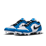 Air Jordan 1 Low TD Cleat White Black Royal (2023) Angle 2
