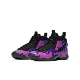 Nike Air Little Posite Pro Purple Camo (GS) Angle 2