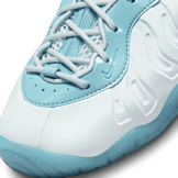 Nike Little Posite One White Aura Worn Blue (GS) Angle 4