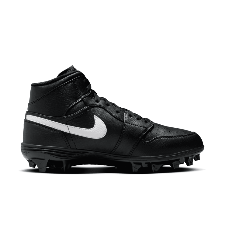 Air Jordan 1 Mid TD Cleat Black (2023) Angle 1