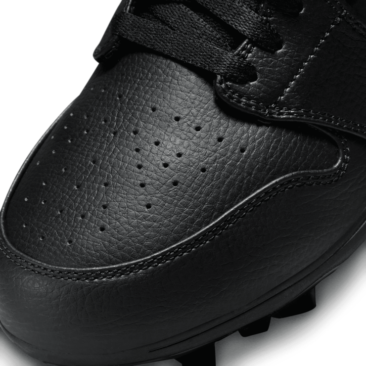 Air Jordan 1 Mid TD Cleat Black (2023) Angle 6