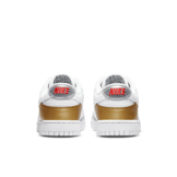 Nike Dunk Low Silver and Gold (W) Angle 3