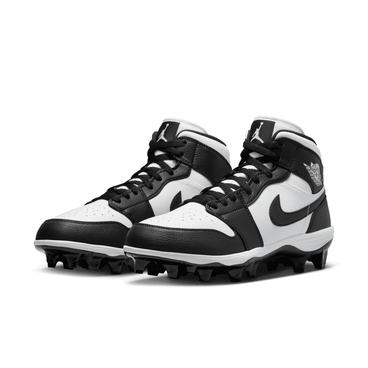 Air Jordan 1 Mid TD Cleat Panda (2023) Angle 2