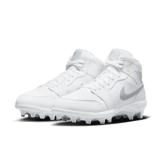 Air Jordan 1 Mid TD Cleat White Fog (2023) Angle 2
