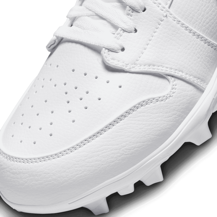 Air Jordan 1 Mid TD Cleat White Fog (2023) Angle 5