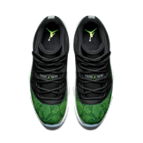 Air Jordan 11 Retro Low Green Snakeskin Angle 1