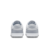 Nike Dunk Low Grey White Angle 3