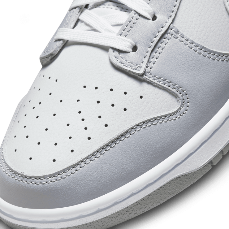 Nike Dunk Low Grey White Angle 4