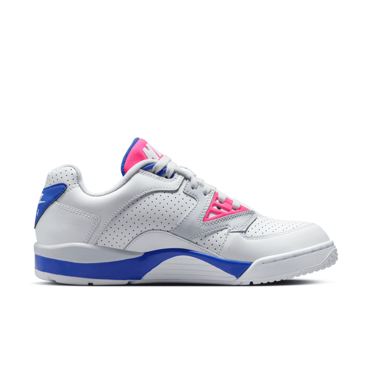 Nike Air Cross Trainer 3 Low White Pink Blue Angle 1