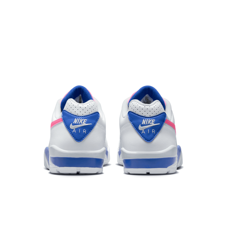 Nike Air Cross Trainer 3 Low White Pink Blue Angle 4
