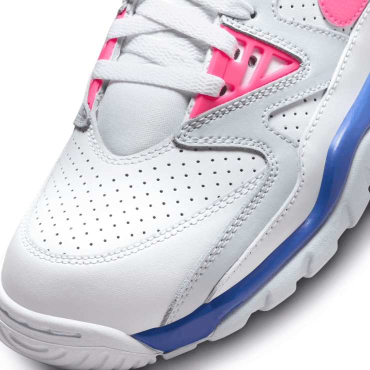Nike Air Cross Trainer 3 Low White Pink Blue Angle 5