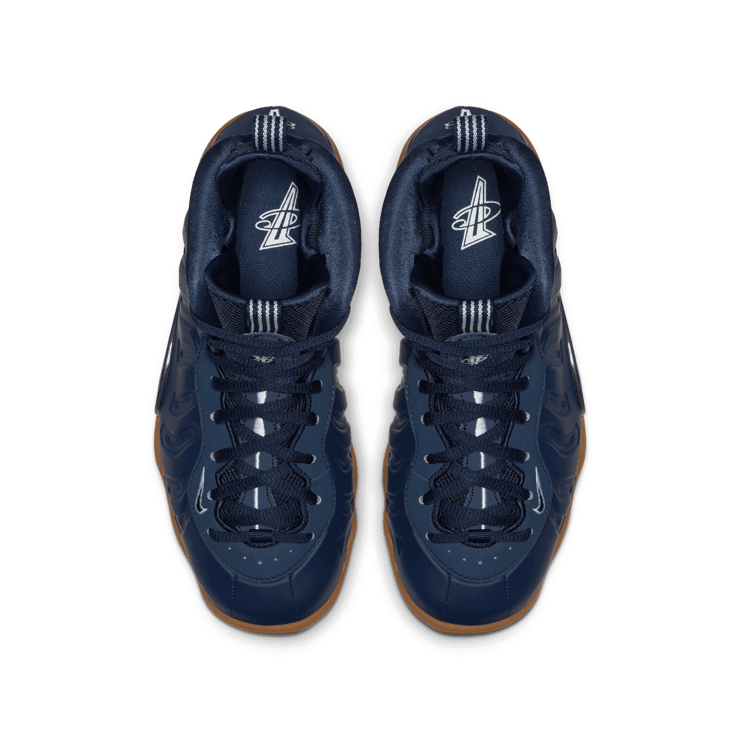 Nike Air Foamposite One Navy Gum (GS) Angle 1