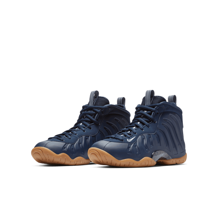 Nike Air Foamposite One Navy Gum (GS) Angle 2