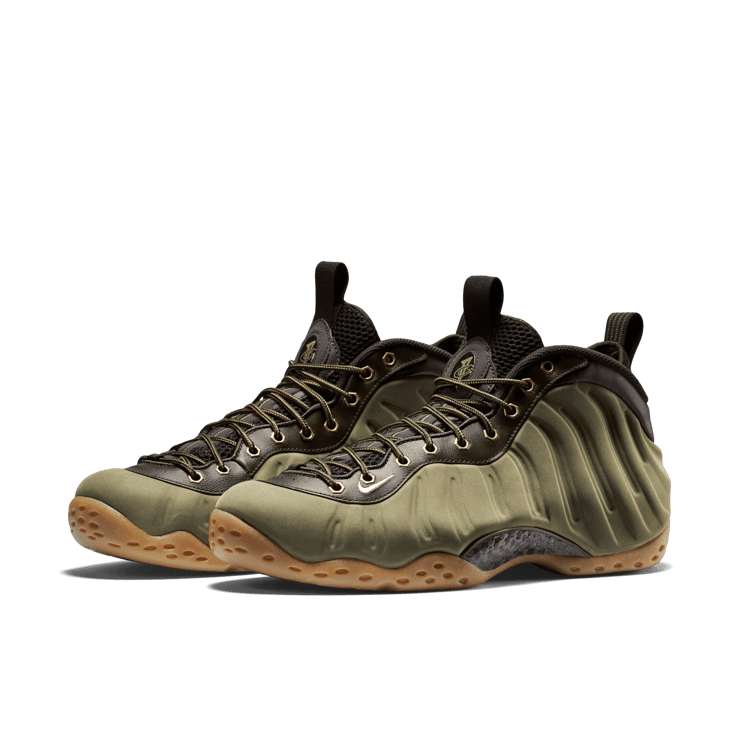 Nike Air Foamposite One Olive Angle 2