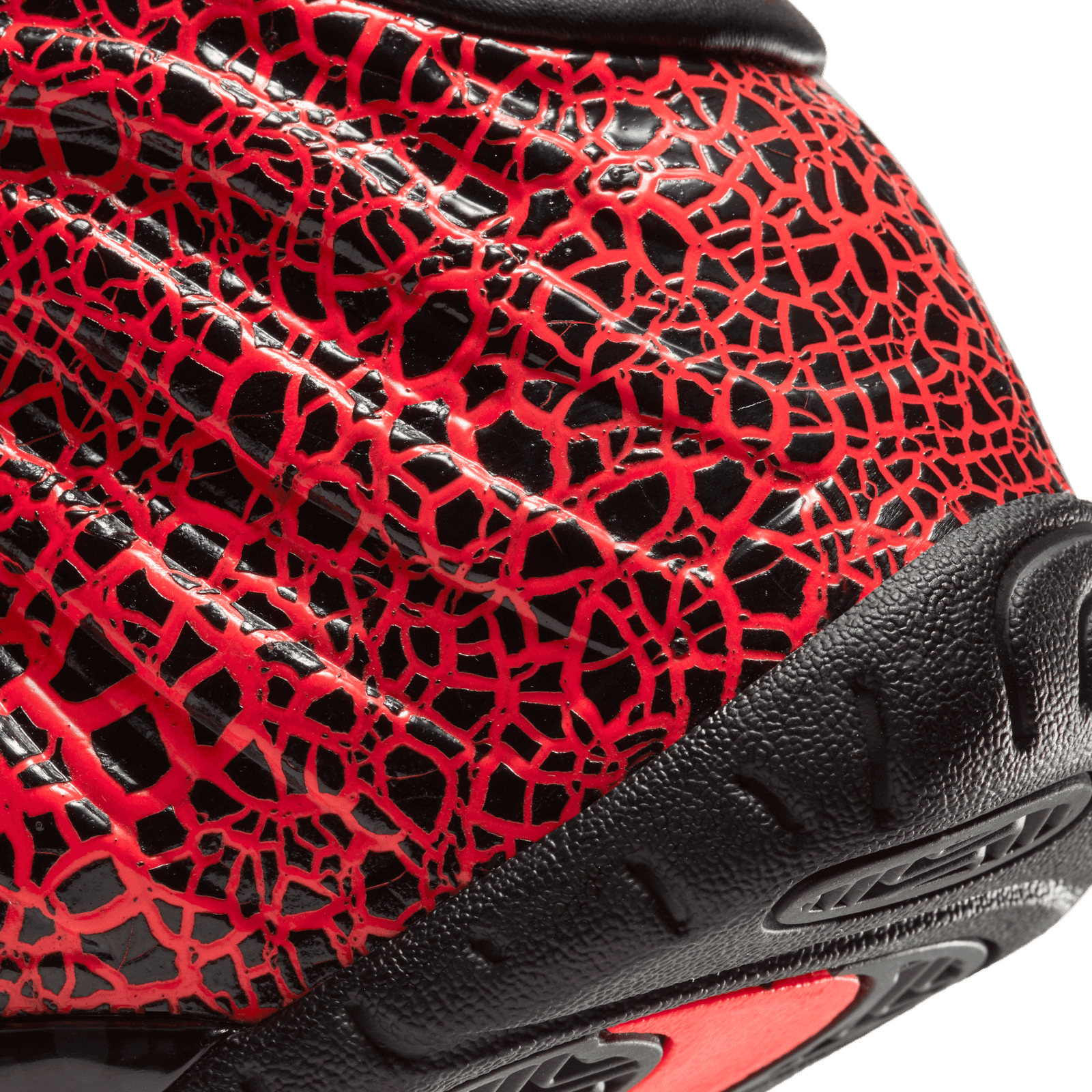 cracked lava foamposite shirt