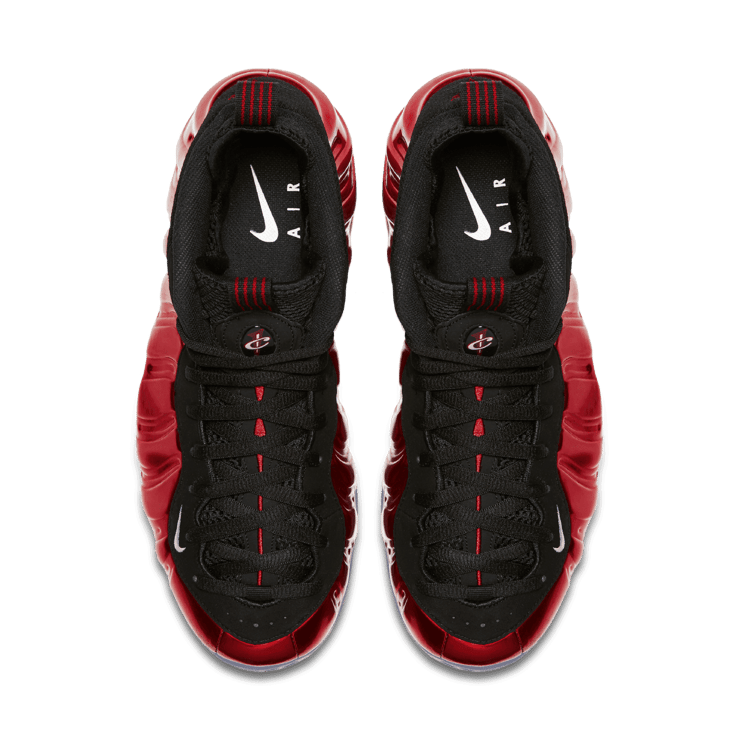 Nike Air Foamposite One Metallic Red (2012) Angle 1
