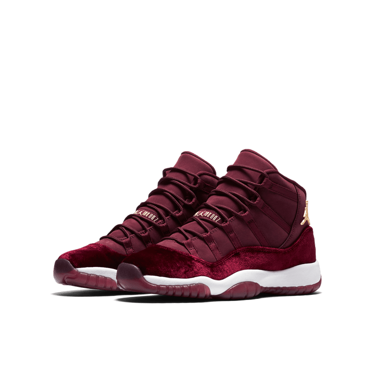 Air Jordan 11 Retro Heiress Night Maroon (GS) Angle 2